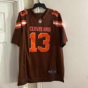 NFL. Nike. Cleveland brown jersey. Men’s size large. Odell Beckham Jr.. nwot